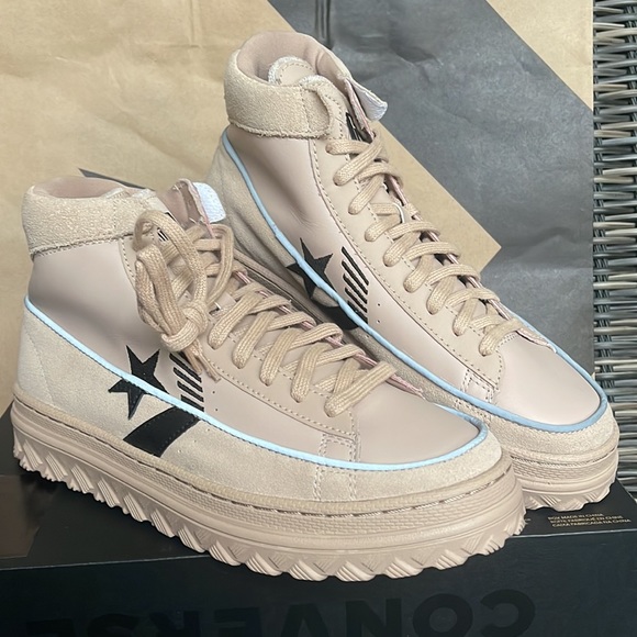 Converse Pro Leather X2 Hi Salt Pink/Black/Salt Pink WMNS - Picture 5 of 16